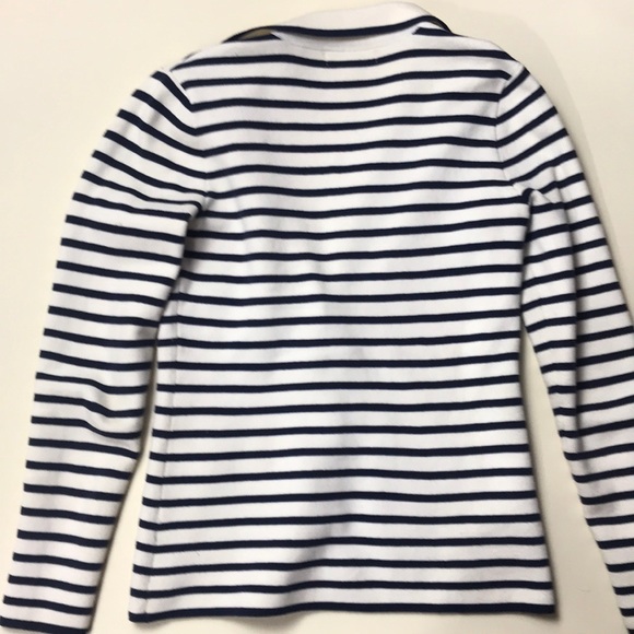 Banana Republic Blue Striped Cardigan - Picture 2 of 2